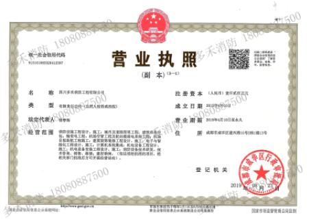 企业营业执照